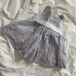 🌸 Ralph Lauren Seersucker Party Dress